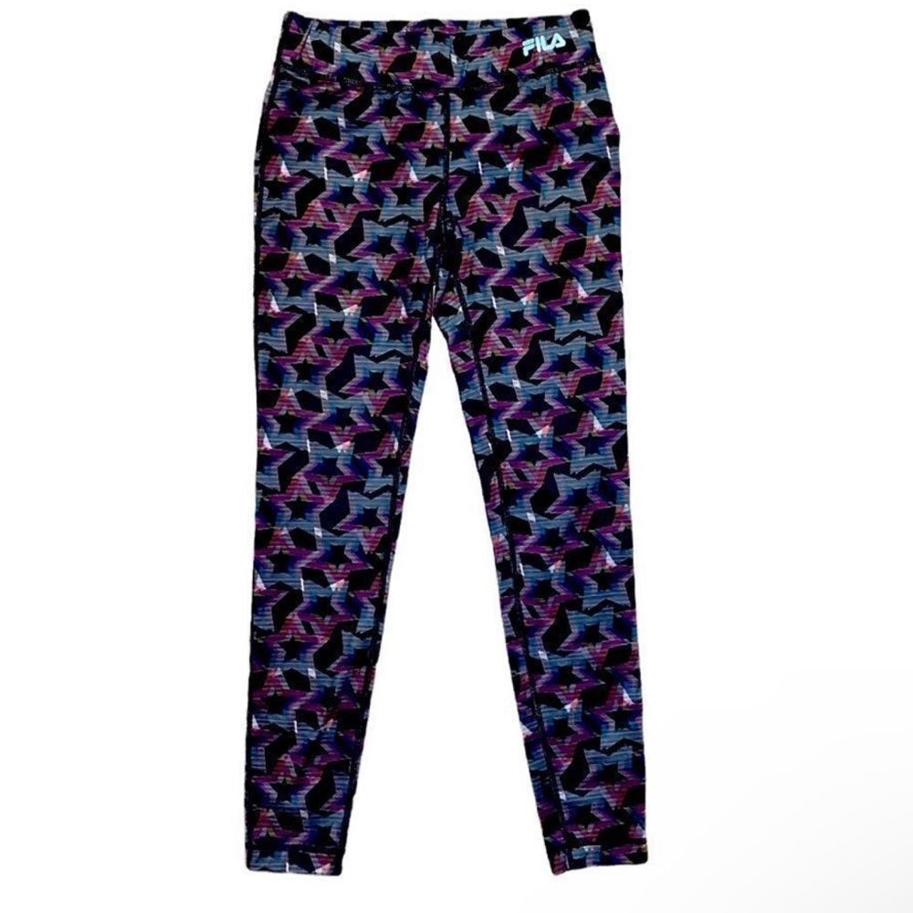 Fila Sport Starry Abstract Print Leggings – Fun & Functional!